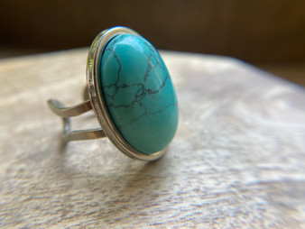 Turquoise Oval Ring