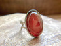 Carnelian Oval Ring