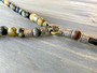 Luxe Blue Tiger Eye Long Necklace