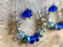 Lapis Lazuli Chandelier Earrings