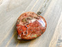 So Much Love - Red Jasper Heart Necklace