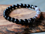 Charming - Botswana Agate, Red Garnet & Black Onyx Bracelet