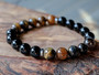 Modern - Tiger Eye & Black Onyx Bracelet