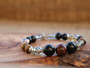 I am Fearless - Black Onix and Tiger Eye Bracelet