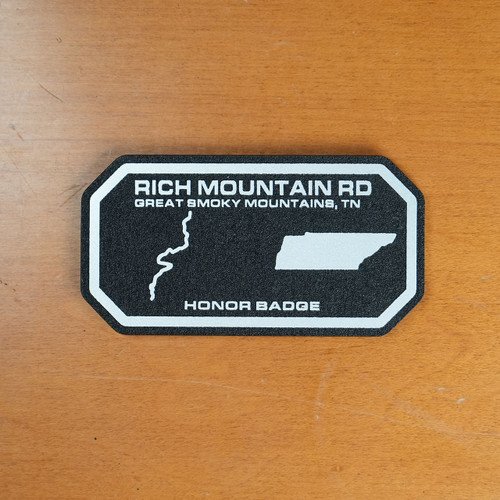 Rich Mountain Road Honor Badge *Web Only