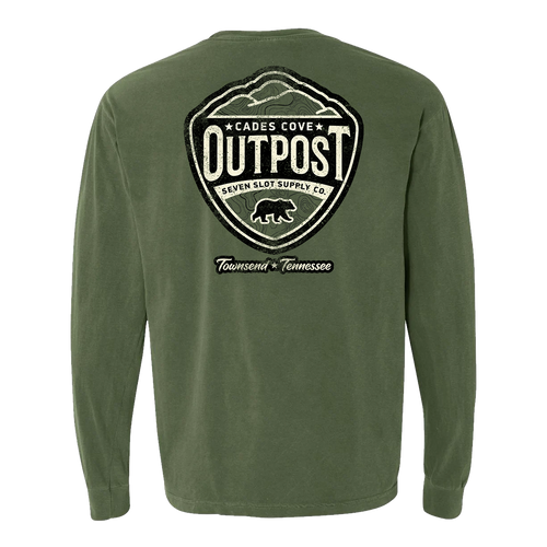 Cades Cove Outpost Logo Tee (Long Sleeve)