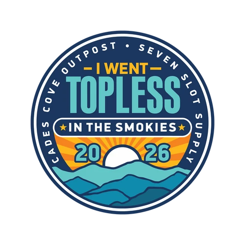 Go Topless in the Smokies 2026 Badge