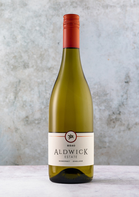 White wine, grown at Aldwick Estate and made in Somerset, England.