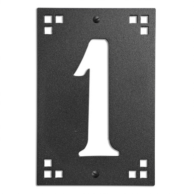 Address Plaque – No. 1 | Made in America