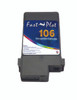 FastPlot Compatible Ink Cartridge Replacement for Canon 106 color Black