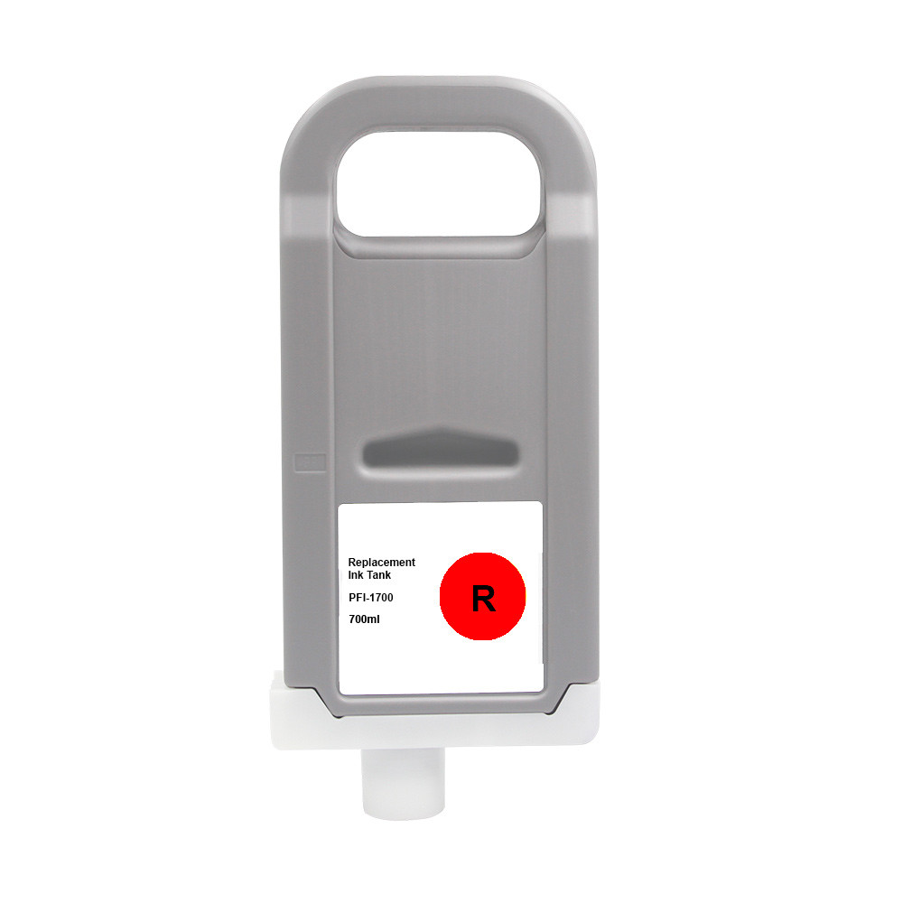 Compatible cartridge for Canon PFI-1700R Cartridge - Red | Ink