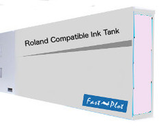 FastPlot Compatible Ink Cartridge Replacement for Roland Solvent Printers - Light Magenta 440ml