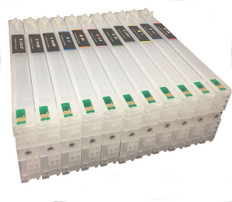 Set of 11 Refillable Ink tanks for Epson 4900 (IA-4900S)