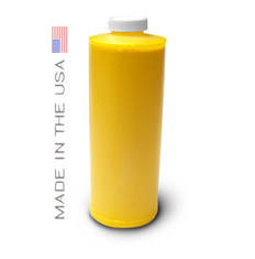 Bottle 1000ml of Dye Ink for use in Epson 7600 Yellow made in the USA