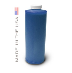 Bottle 1000ml of Dye Ink for use in HP DesignJet 5000 Cyan made in the USA