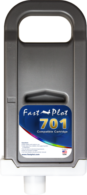 FastPlot Compatible Ink Cartridge Replacement for Canon 701 - Black