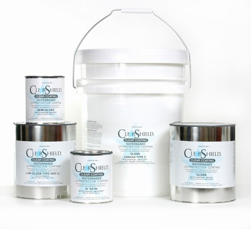 ClearShield For Canvas and Fine Art 30 degree Satin  - 1 Quart
