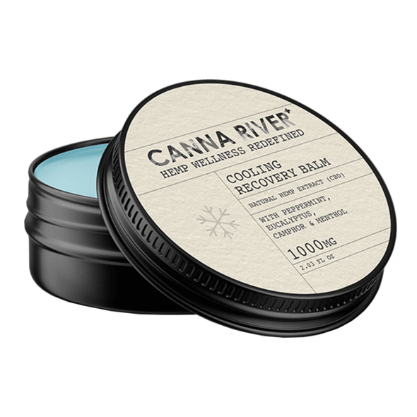 Canna River - CBD Topical - Cooling Balm - 1000mg