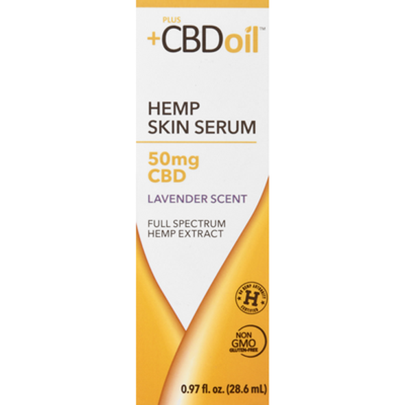 PlusCBD Oil - CBD Topical - Gold Skin Serum - 50mg