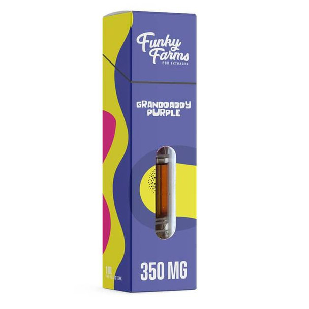 Funky Farms - CBD Terpene Cartridge - Granddaddy Purple - 350mg