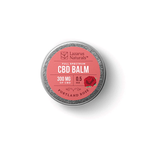 CBD Topical - Portland Rose Full Spectrum Balm - 300mg-1200mg