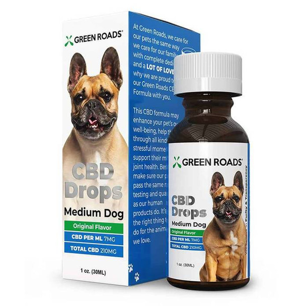 CBD Pet Tincture - CBD Drops Dog Formula - 60mg-600mg