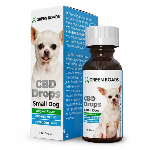 CBD Pet Tincture - CBD Drops Dog Formula - 60mg-600mg