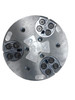 Universal Aluminum Magnetic Grinding Plate - 10.5", Versatile Tooling Holder & Multi-Grinder Compatible