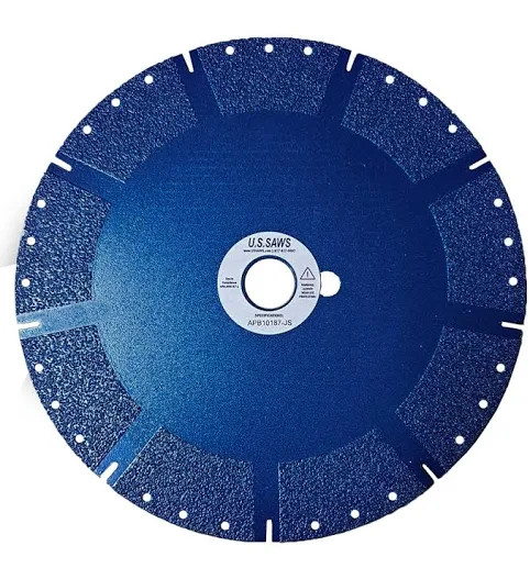 10″ x .187″ x 1″ w/DPH Tiger Tooth Blade