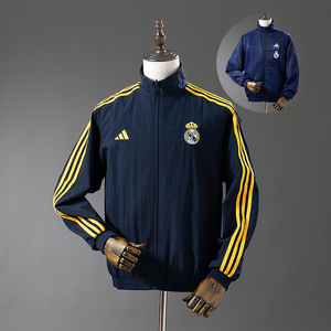 Real Madrid Navy 2025/26 Reversable Jacket