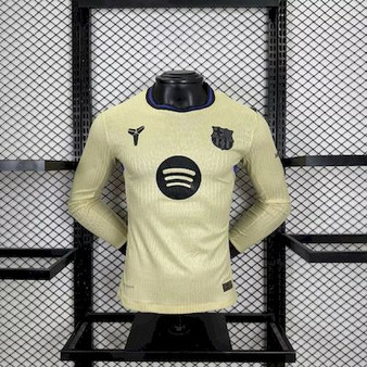 Long Sleeve Player Version FC Barcelona 25/26 Away Jersey