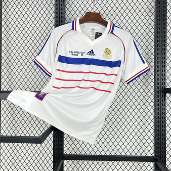 Retro France 1998 Away Jersey