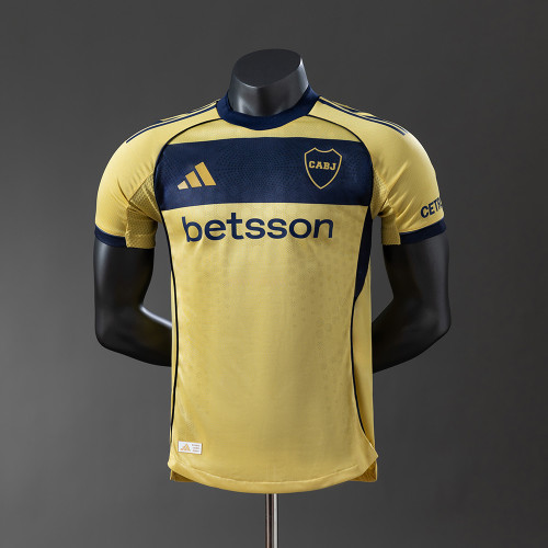 Player Version Boca Juniors 25/26 Away Jersey