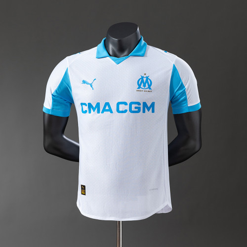 Player Version Olympique Marseille 25/26 Home Jersey