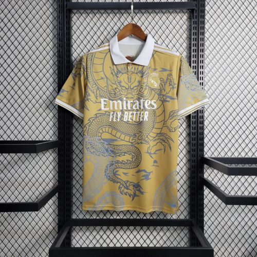 Real Madrid Gold/Dragon Jersey