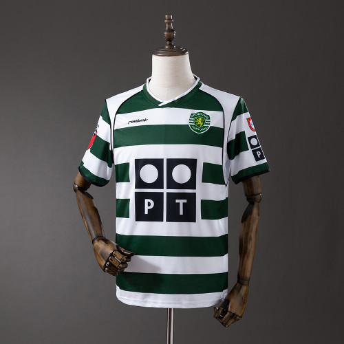 Retro Sporting CP 2000 Home Jersey