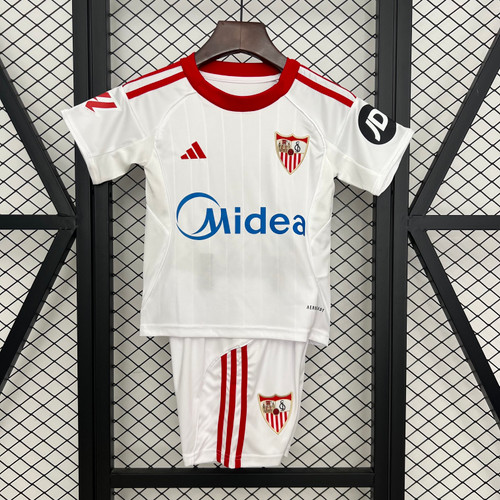 Kids Sevilla 25/26 Home Jersey