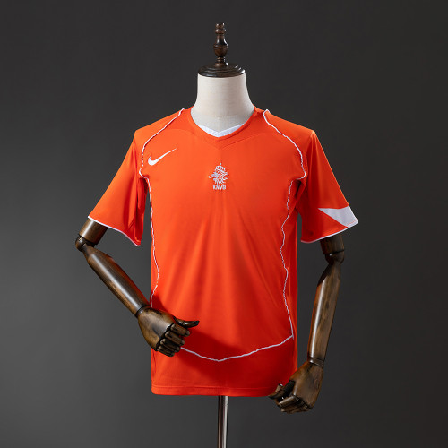 Retro Netherlands 2004 Home Jersey