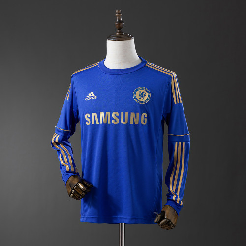 Retro Chelsea 12/13 Long Sleeve Home Jersey