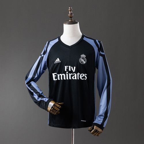 Retro Real Madrid 16/17 Long Sleeve Third Jersey
