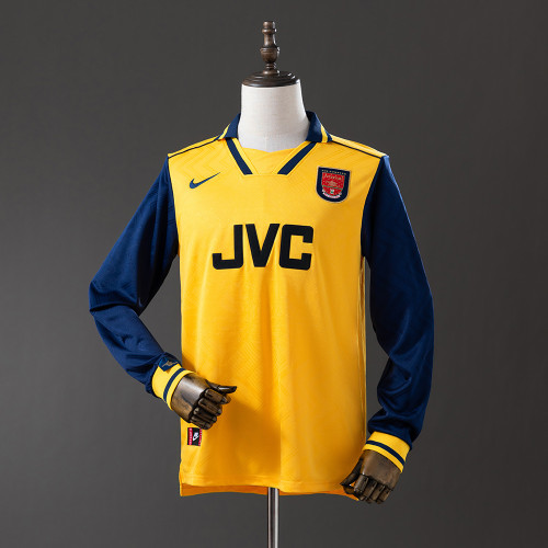 Retro Arsenal 96/97 Long Sleeve Away Jersey