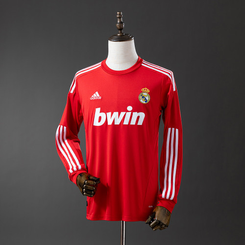 Retro Real Madrid 11/12 Long Sleeve Third Jersey