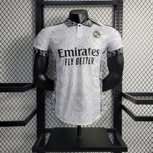 Player Version Real Madrid White/Dragon Jersey