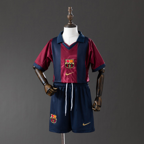 Retro Kids FC Barcelona T.S. Jersey