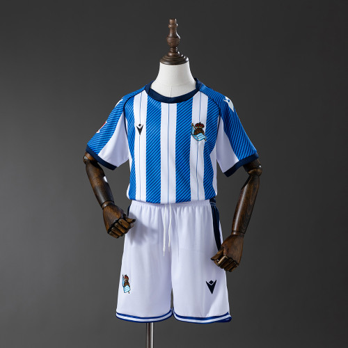 Kids Real Sociedad Home 2025/26 Jersey