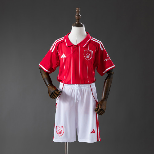 Kids Nottingham Forest Home 2025/26 Jersey
