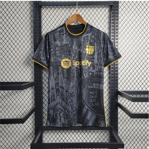 F.C. Barcelona Black/City Jersey