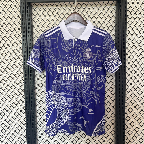 Real Madrid Blue/Dragon Jersey