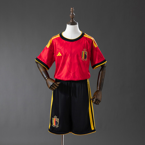 Kids Belgium Home 2026 Jersey