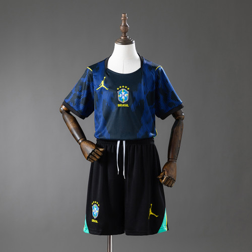 Kids Brazil Away 2026 Jersey